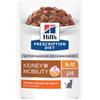 HILL'S PRESCRIPTION DIET k/d + Mobility con pollo 12 x 85g in bustina