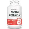 BioTechUSA Mega Omega 3 Capsule Morbide | 70% EPA e DHA | Normale salute del cervello e del cuore | Aggiunta di Vitamina E, 90 capsule