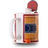 Winkee - Tazza da Basket con canestro e Palla | Tazza da caffè Sportiva con Funzione di Gioco per Gli Appassionati di Basket | Regalo per Natale, Compleanno