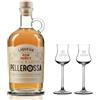 Distilleria Marzadro Pellerossa Rum Al Miele 70 cl Con Due Bicchieri