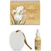 L'ERBOLARIO SB Srl IRIS BIANCO MEDAGLIONE CERAMICA PROFUMATO CASSETTI ARMADI
