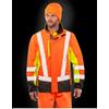 Result GENUINE RECYCLED Abbigliamento personalizzate. Softshell alta visibilità personalizzabile Result Genuine Recycled 3-Tone Safety Softshell - Result GENUINE RECYCLED personalizzate o neutre