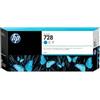 HP CARTUCCIA ORIGINALE HP 728C 728XL C F9K17A CIANO Designjet T730 T830 300ML CIANO