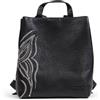 Desigual, ACCESSORIES PU Backpack Mini Donna, Nero, Einheitsgröße