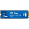 Western Digital SPEDIZIONE IMMEDIATA - SSD Western Digital Blue SN5000 500 GB M.2 PCI Express 4.0 NVMe 3D TLC NAND [WDS500G4B0E]