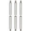 PATIKIL 6pz Distanziali M4, Distanziali Filettati Acciaio inossidabile M4 35+6mm Kit Viti Distanziali 4mm ID 6mm OD Adattatori Filettati Metrici Maschio Femmina per Circuiti PCB Droni RC