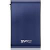 Silicon Power Armor A80 2TB | Disco rigido portatile impermeabile e antiurto di livello militare, USB 3.2 (Gen1) - Blu
