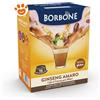 Borbone Caffè Capsule A Modo Mio - Ginseng Amaro - Confezione Da 16 Capsule