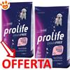 Prolife Dog Grain Free Puppy Sensitive Medium/Large Maiale e Patate - Offerta [PREZZO A CONFEZIONE] Quantità Minima 2, Sacco Da 10 Kg