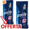 Prolife Dog Sensitive Puppy Medium Large Agnello e Riso - Offerta [PREZZO A CONFEZIONE] Quantità Minima 2, Sacco Da 10 Kg