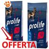 Prolife Dog Smart Adult Medium Large Manzo e Riso - Offerta [PREZZO A CONFEZIONE] Quantità Minima 2, Sacco Da 12 Kg