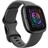 Fitbit Fitbit Sense 2 Digitale Touch screen Nero GPS [satellitare] (Fitbit Sense 2 Smartwatch shadow grey/aluminium graphit) FB521BKGB