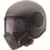 Caberg Casco Moto Jet Caberg GHOST X Grigio Opaco Canna di Fucile