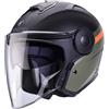 Caberg Casco Moto Jet Caberg SOHO ZEPHYR Nero Opaco Verde Militare