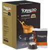 Toraldo Caffè Miscela Cremosa 100 Capsule Compatibile Bialetti