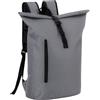 Baroni Home Zaino Rolltop in Tela, Spazioso e Resistente, Porta PC 17 pollici, Zaino espandibile, Capienza 20L, Casual per Viaggi e Uso Quotidiano, Leggero e Confortevole, 55/40x30x14 cm, Grigio