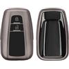 kwmobile Custodia Compatibile con Toyota con 2 Tasti Smart Key - Cover Chiavi Auto Protezione Copri Telecomando - Copertina Chiave - Copertura Gommata Silicone TPU