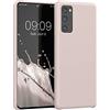 kwmobile Cover per Samsung Galaxy S20 FE Custodia - Back Case per Smartphone in Silicone TPU - Protezione Gommata - coconut swirl