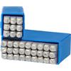 Gravurem - Sstandard numero punzone e lettere (combinazione) 0-9 a-z &&, per iscritto 3 mm di spessore