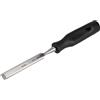 Stubai 354316 Scalpello per Legno, Impugnatura in PP Nera, 16 mm