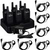 Retevis RT668 Walkie Talkie Professionali, Ricetrasmittenti Professionali Con Caricatore
