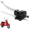 OUKENS Pompa freno a disco freno frizione, in lega di alluminio in alto a destra Leva pompa freno Sostituzione gruppo idraulico per Vespa PX 125 200 Scooter
