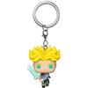 Funko Pop! Keychain: DBS - Super Saiyan Trunks With Sword - Dragon Ball - Mini Figura in Vinile da Collezione Novità Portachiavi - Riempitivi per Calze - Idea Regalo - Merchandising Ufficiale
