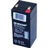 Velamp Batteria ricaricabile al piombo 4V 4.5Ah