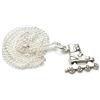 Miniblings Link Catena in Argento Roller Pattini a rotelle Pattini a 45 cm Pattini in Linea Pattini a rotelle in Argento - Gioielli di Moda a Mano