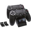 Venom Dock di ricarica doppio - USB - Nero (PS4)