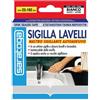 SARATOGA - SIGILLA LAVELLI NASTRO AUTOADESIVO PER GIUNZIONI TRA PARETE E LAVELLO 182X2,2 CM.