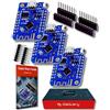 AZDelivery 3 x D1 Mini V3 NodeMCU ESP8266EX Modulo WLAN compatibile con Arduino incluso un E-Book!