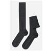Calzedonia Calze Lana E Cotone Lunghe Grigio