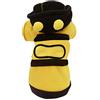 VILLCASE Pet Dress- up Costume Simpatico Cane Abiti Monopezzo Pet Costume Ape a Zampe Cosplay Abiti Giallo e Nero Taglia S- Prodotti per Animali
