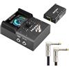 Generisch Nux B-8 - Trasmettitore per chitarra, sistema wireless + cavo patch keepdrum