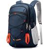 Petfu Zaino Uomo da Viaggio Trekking 40 Litri Zainetto Outdoor Alta capacità Impermeabile Donna e Uomo per Ciclismo da Viaggio Arrampicata Sportiva Campeggio All'Aperto, Blu-Grigio