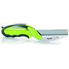 IBILI Clever Cutter (Cutting Board And Knife), Stainless Steel/Plastic, Green, 34 x 5 x 5 cm