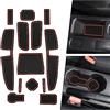 BIBIBO Tappetini in gomma antiscivolo compatibili con Dacia Sandero 3 / Sandero Stepway III 2021-2025, tappetini in gomma per auto, accessori dacia sandero stepway, tappetini antiscivolo