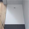 Duravit Plinero piatto doccia rettangolare, 720303740000000+791290000000000+BT005, Plinero bianco opaco [Piatti Doccia > Piatti Doccia Rettangolari]