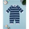 Prénatal Tutina neonato rigata blu/bianco
