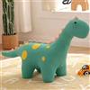 Shally Dogan Sgabello per Bambini Design Dinosauro con Imbottitura e Seduta Morbida ad Alta Densità, Sedia Poggiapiedi con Struttura in Legno e Piedini Antiscivolo, Ideale per Cameretta (Verde Chiaro)