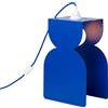 ATELIER DOBRA - Lampada da tavolo Lanterna - Blu - Acciaio termolaccato - Designer Sacha Wolf