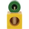 Alessi - Schiaccianoci Twergi - Giallo - Faggio massello laccato - Designer Ettore Sottsass