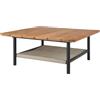 Ethnicraft - Tavolino Corbey - Legno naturale - Corda