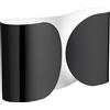 Flos - Applique Foglio - Nero - Acciaio - Designer Tobia Scarpa