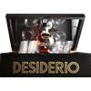 Ron Desiderio XO 70cl (Confezione Deluxe in Legno) Con 4 Bicchieri - Liquori Rum