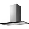 Elica Cappa a Parete 80 cm Acciaio Inox e Vetro Nero ELICA GALAXY BLIX/A/80 PRF0008948B