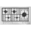 Foster Piano Cottura da Incasso a Gas 86 cm 5 Fuochi Acciaio inox Satinato Griglie in Ghisa Serie FL Foster 7201 032 - 7201032