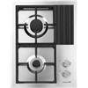 Foster Piano Cottura da Incasso a Gas Domino 38 cm 2 Fuochi Acciaio inox Satinato Griglie in Ghisa Serie S4000 Foster 7276 032 - 7276032