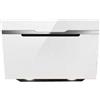 Elica MAJESTIC @ WH/A/90 PRF0124236B Cappa a Parete 90 cm Vetro Bianco e Acciaio Inox